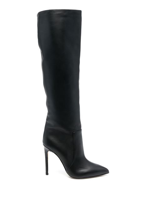 Stivali al ginocchio con tacco 110mm in nero - donna